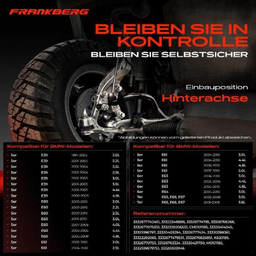 2x Querlenker Hinterachse für BMW 5er E39 E39 E60 E60 5er Touring E39 E39 E61 E61 6er Cabriolet E63 E64 Bild 2x Querlenker Hinterachse für BMW 5er E39 E39 E60 E60 5er Touring E39 E39 E61 E61 6er Cabriolet E63 E64