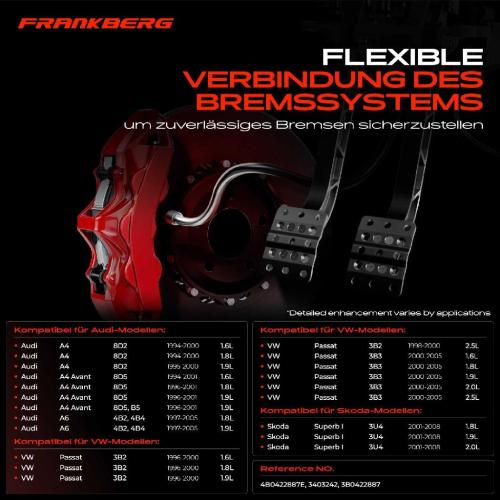 1x Hydraulikschlauch Lenkung für VW Passat 3B2 Variant 3B5 Audi A4 A6 Skoda Superb Bild 1x Hydraulikschlauch Lenkung für VW Passat 3B2 Variant 3B5 Audi A4 A6 Skoda Superb