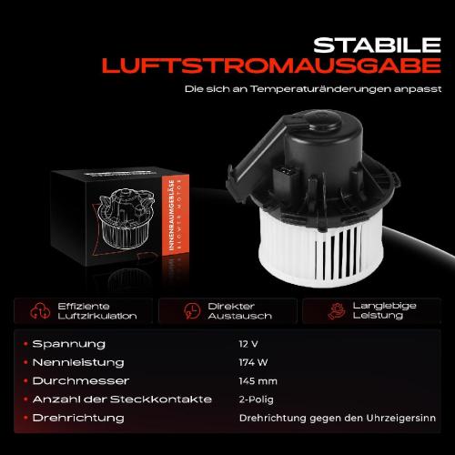 Frankberg 1x Gebläsemotor Innenraumgebläse für VW Mercedes-Benz Sprinter 3,5-T B906 Bild Frankberg 1x Gebläsemotor Innenraumgebläse für VW Mercedes-Benz Sprinter 3,5-T B906