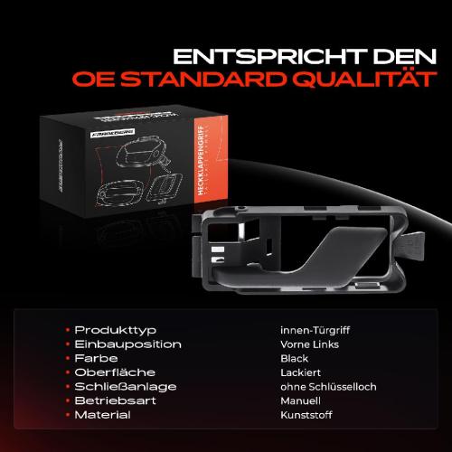 1x Türgriff Vorne Links innen für Fiat Ducato Kasten Panorama Pritsche/Fahrgestell Tempra SW Tipo Bild 1x Türgriff Vorne Links innen für Fiat Ducato Kasten Panorama Pritsche/Fahrgestell Tempra SW Tipo