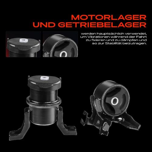 3x Motorlager Getriebelagerlager Links für Ford Maverick Mazda Tribute EP 2.0L-3.0L Bild 3x Motorlager Getriebelagerlager Links für Ford Maverick Mazda Tribute EP 2.0L-3.0L