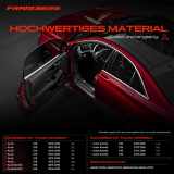 1x Türfeststeller Türfangband Türstopper Hinten für Toyota Auris Kombi Van Kasten/Schrägheck E18