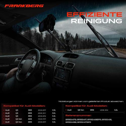 2x Wischerarm Scheibenwischer Vorne für Audi Q5 Van 8RB 2.0L 3.0L 2008-2017 Bild 2x Wischerarm Scheibenwischer Vorne für Audi Q5 Van 8RB 2.0L 3.0L 2008-2017