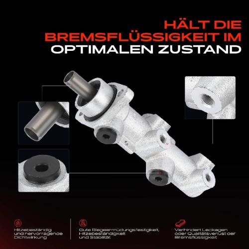 1x Hauptbremszylinder Bremszylinder für Citroën C3 Jumper Fiat Ducato Peugeot Boxer Bild 1x Hauptbremszylinder Bremszylinder für Citroën C3 Jumper Fiat Ducato Peugeot Boxer