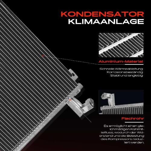 Frankberg 1x Kondensator Klimaanlage für Mazda 323 F VI 323 S VI BJ 1.4L-2.0L Bild Frankberg 1x Kondensator Klimaanlage für Mazda 323 F VI 323 S VI BJ 1.4L-2.0L
