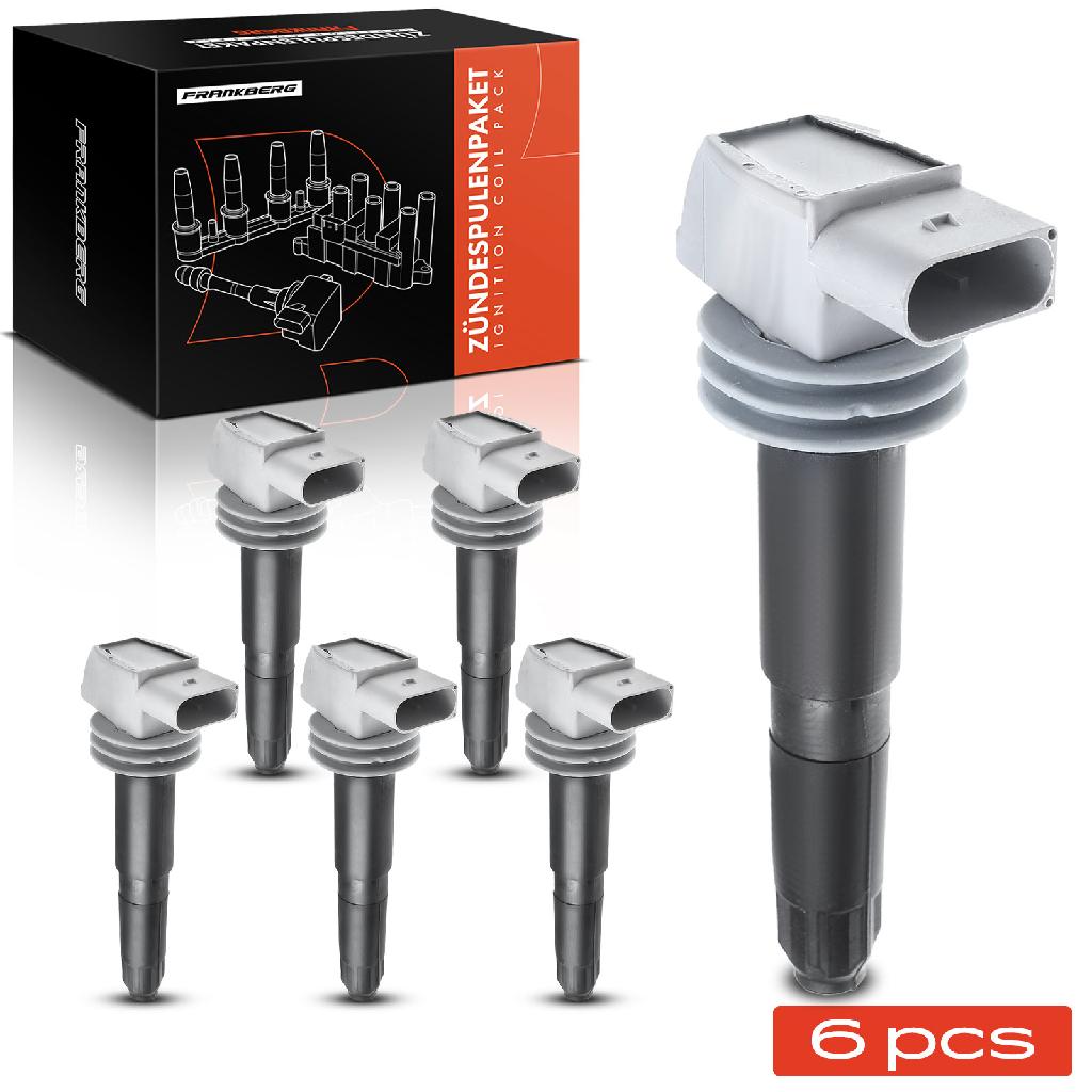 6x Zündmodul Zündspule für Porsche 911 Cabriolet Targa Boxster Spyder Cayman 3.6L 4.0L 2.7L 2006-2019