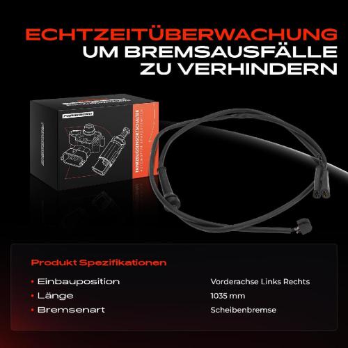 1x Warnkontakt Bremsbelagverschleiß Vorderachse für Porsche 928 4.7L 1979-1986 Bild 1x Warnkontakt Bremsbelagverschleiß Vorderachse für Porsche 928 4.7L 1979-1986