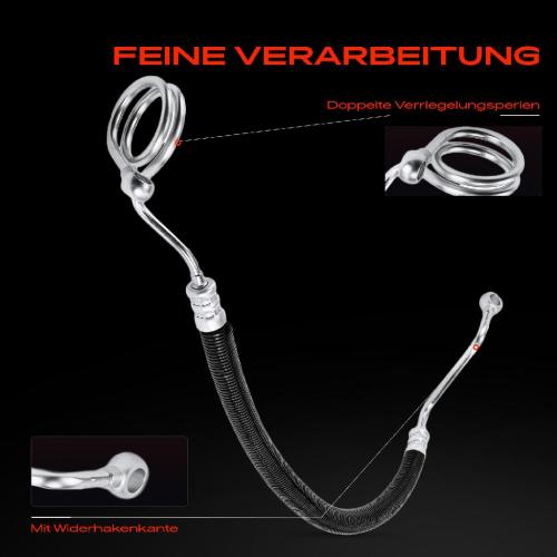 1x Servolenkung Schlauch für Audi A4 8E2 B6 A4 Avant 8E5 B6 1.9L 2000-2004 Bild 1x Servolenkung Schlauch für Audi A4 8E2 B6 A4 Avant 8E5 B6 1.9L 2000-2004