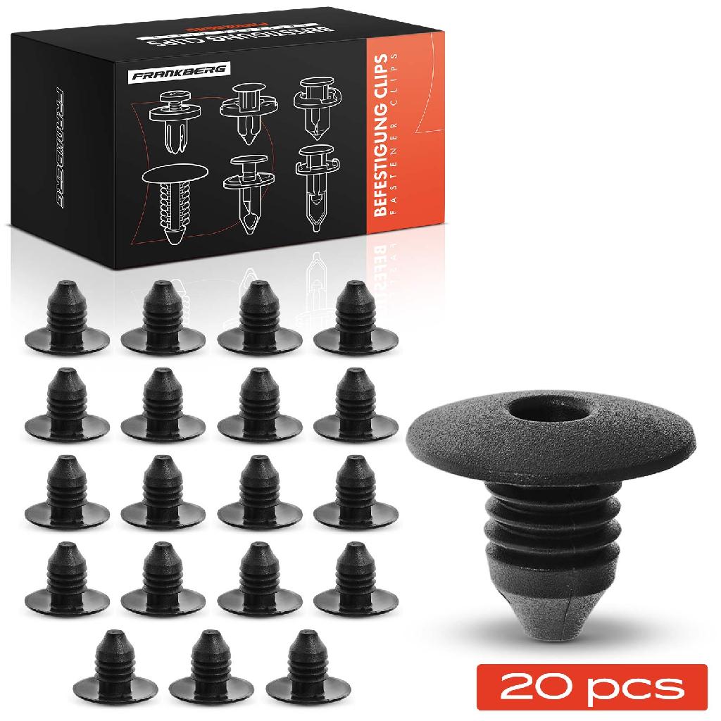 20x Befestigungsclips Koffer-Innenraum für VW Golf 3 Jetta 2 Transporter 4