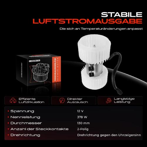 Frankberg 1x Gebläsemotor Innenraumgebläse für BMW 5er Touring E39 X5 E53 Bild Frankberg 1x Gebläsemotor Innenraumgebläse für BMW 5er Touring E39 X5 E53