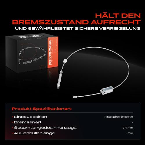 1x Seilzug Feststellbremse Hinterachse beidseitig für Lexus LX 470 UZJ100 Toyota Land Cruiser 100 Bild 1x Seilzug Feststellbremse Hinterachse beidseitig für Lexus LX 470 UZJ100 Toyota Land Cruiser 100