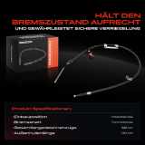 1x Seilzug Feststellbremse Hinterachse links für KIA Carens II FJ Carens I FC 2000-2013