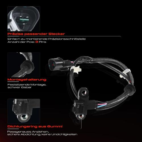 1x Kurbelwellensensor Impulsgeber für Mitsubishi Carisma DA 1995-1999 Colt V Lancer V VI 1996-2000 1.6L Bild 1x Kurbelwellensensor Impulsgeber für Mitsubishi Carisma DA 1995-1999 Colt V Lancer V VI 1996-2000 1.6L