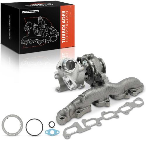 1x Turbolader Abgaskrümmer Einheit für VW Golf Caddy Alltrack Kasten/MPV Jetta IV Scirocco Audi Q3 Skoda Yeti Bild 1x Turbolader Abgaskrümmer Einheit für VW Golf Caddy Alltrack Kasten/MPV Jetta IV Scirocco Audi Q3 Skoda Yeti
