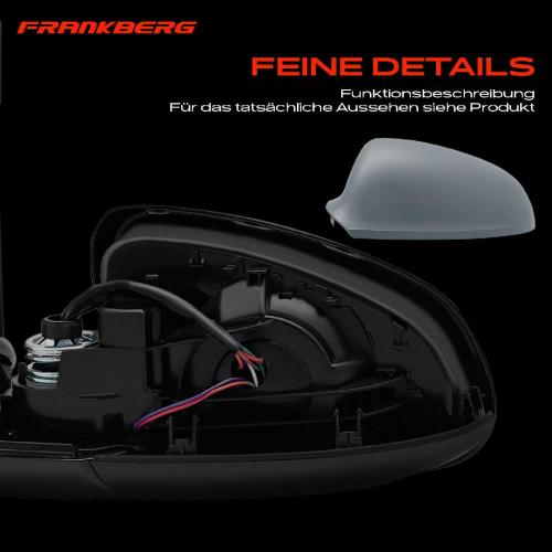 Frankberg 1x Außenspiegel Links für Opel Astra J P10 1.2L 1.4L 1.6L 1.7L 2.0L 2009-2015 Bild Frankberg 1x Außenspiegel Links für Opel Astra J P10 1.2L 1.4L 1.6L 1.7L 2.0L 2009-2015