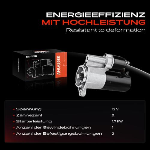 1x Anlasser Starter für VW Touareg 7L6 7L7 7LA Audi Q7 4LB Porsche Cayenne 9PA 3.6L 3.2L 2002-2010 Bild 1x Anlasser Starter für VW Touareg 7L6 7L7 7LA Audi Q7 4LB Porsche Cayenne 9PA 3.6L 3.2L 2002-2010
