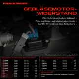 1x Widerstand Vorwiderstand Gebläsemotor für Mercedes-Benz W204 S204 C218 X218 W212 S212 A207