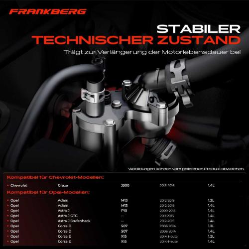 1x Thermostat Kühlmittel für Chevrolet Aveo Cruze Schrägheck Opel Astra J Corsa D E Bild 1x Thermostat Kühlmittel für Chevrolet Aveo Cruze Schrägheck Opel Astra J Corsa D E