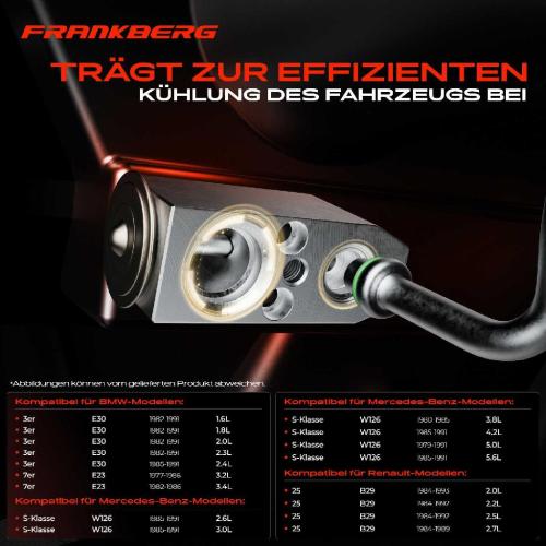 1x Expansionsventil Klimaanlage für BMW 3er E30 7er E23 Mercedes-Benz W123 Bild 1x Expansionsventil Klimaanlage für BMW 3er E30 7er E23 Mercedes-Benz W123