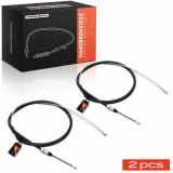 2x Seilzug Feststellbremse Hinterachse beidseitig für Citroën C3 SX Peugeot 207 208