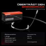 1x Bremsschlauch Bremsschläuche Hinterachse Links für Subaru Legacy Outback BR BM