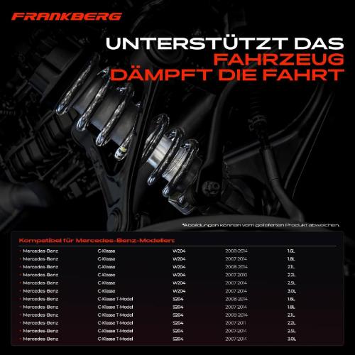 2x Fahrwerksfeder Vorderachse für Mercedes-Benz C-Klasse W204 T-Model S204 2007-2014 Bild 2x Fahrwerksfeder Vorderachse für Mercedes-Benz C-Klasse W204 T-Model S204 2007-2014