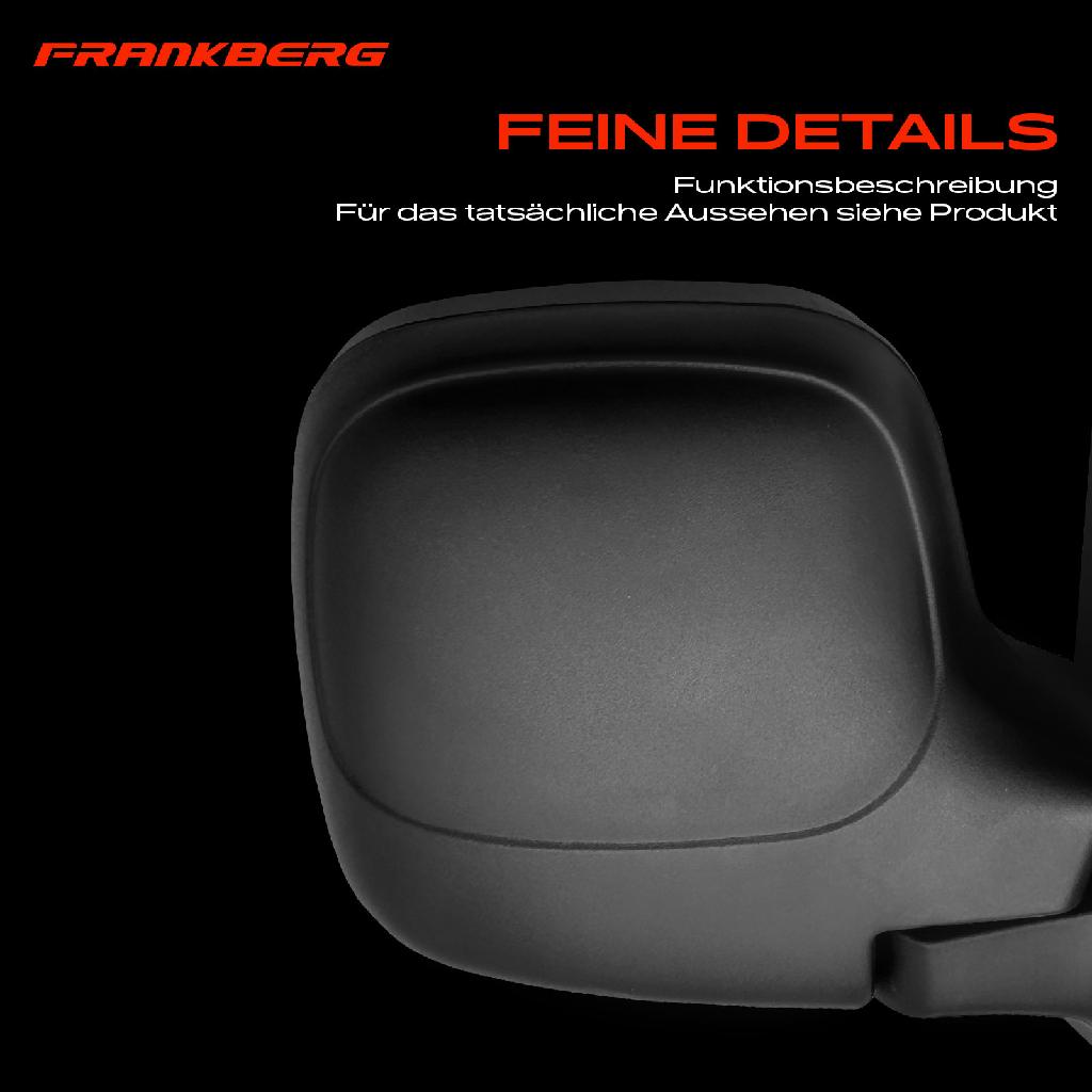 1x Außenspiegel Rechts für Citroën Berlingo Peugeot Partner Combispace GFK GJK MF 5 G