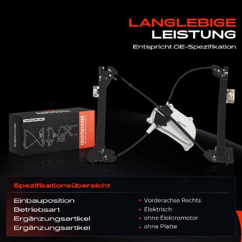 1x Fensterheber Vorne Rechts für VW New Beetle Cabriolet 1Y7 2002-2010 Bild 1x Fensterheber Vorne Rechts für VW New Beetle Cabriolet 1Y7 2002-2010