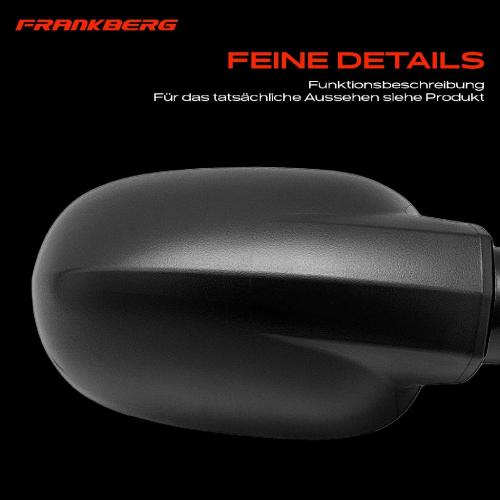 Frankberg 1x Außenspiegel Links für Dacia Logan Logan MCV LS KS 1.2L 1.4L 1.5L 1.6L Bj ab 2004 Bild Frankberg 1x Außenspiegel Links für Dacia Logan Logan MCV LS KS 1.2L 1.4L 1.5L 1.6L Bj ab 2004
