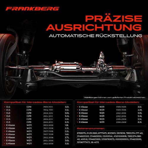 1x Lenkgetriebe Servolenkgetriebe für Mercedes-Benz CLS C219 CLS 55 W211 S211 Bild 1x Lenkgetriebe Servolenkgetriebe für Mercedes-Benz CLS C219 CLS 55 W211 S211