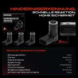 4x Parksensor PDC Sensor Hinten für Skoda Superb I 3U4 1.8L 1.9 2.0L 2.5L 2.8L