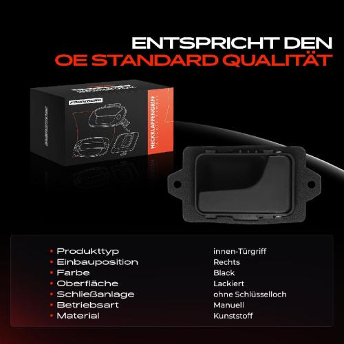 1x Türgriff Rechts innen für BMW 3er E30 3er Cabriolet 3er Touring 5er E28 6er E24 7er E23 1.6L 1.8L 1975-1994 Bild 1x Türgriff Rechts innen für BMW 3er E30 3er Cabriolet 3er Touring 5er E28 6er E24 7er E23 1.6L 1.8L 1975-1994