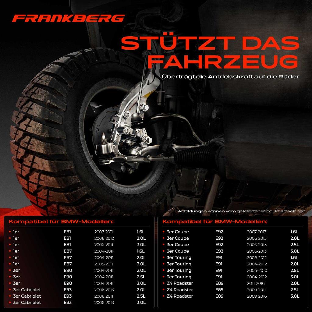 1x Achsschenkel Radaufhängung Vorderachse Links für BMW E81 E82 E87 E88 E90 E91 E92 E89