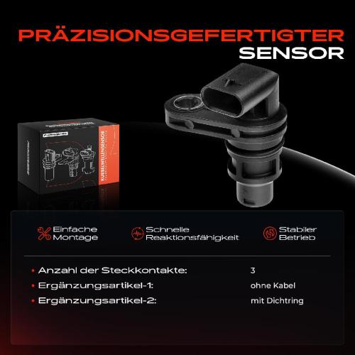 1x Kurbelwellensensor Impulsgeber für Chrysler 300 Dodge Charger Durango Jeep RAM 1500 5.7L 6.4L Bild 1x Kurbelwellensensor Impulsgeber für Chrysler 300 Dodge Charger Durango Jeep RAM 1500 5.7L 6.4L