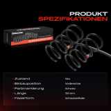 2x Fahrwerksfeder Vorderachse für Hyundai Matrix FC 1.6L 2001-2010