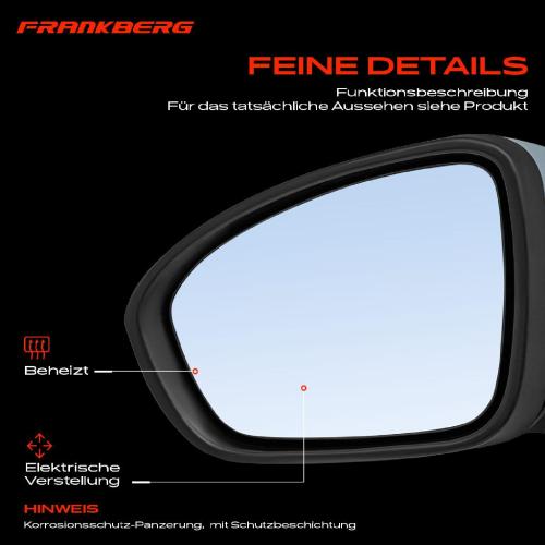 1x Außenspiegel Links für Renault Clio V B7 1.0L 1.3L 1.5L 1.6L Bj ab 2019 Bild 1x Außenspiegel Links für Renault Clio V B7 1.0L 1.3L 1.5L 1.6L Bj ab 2019