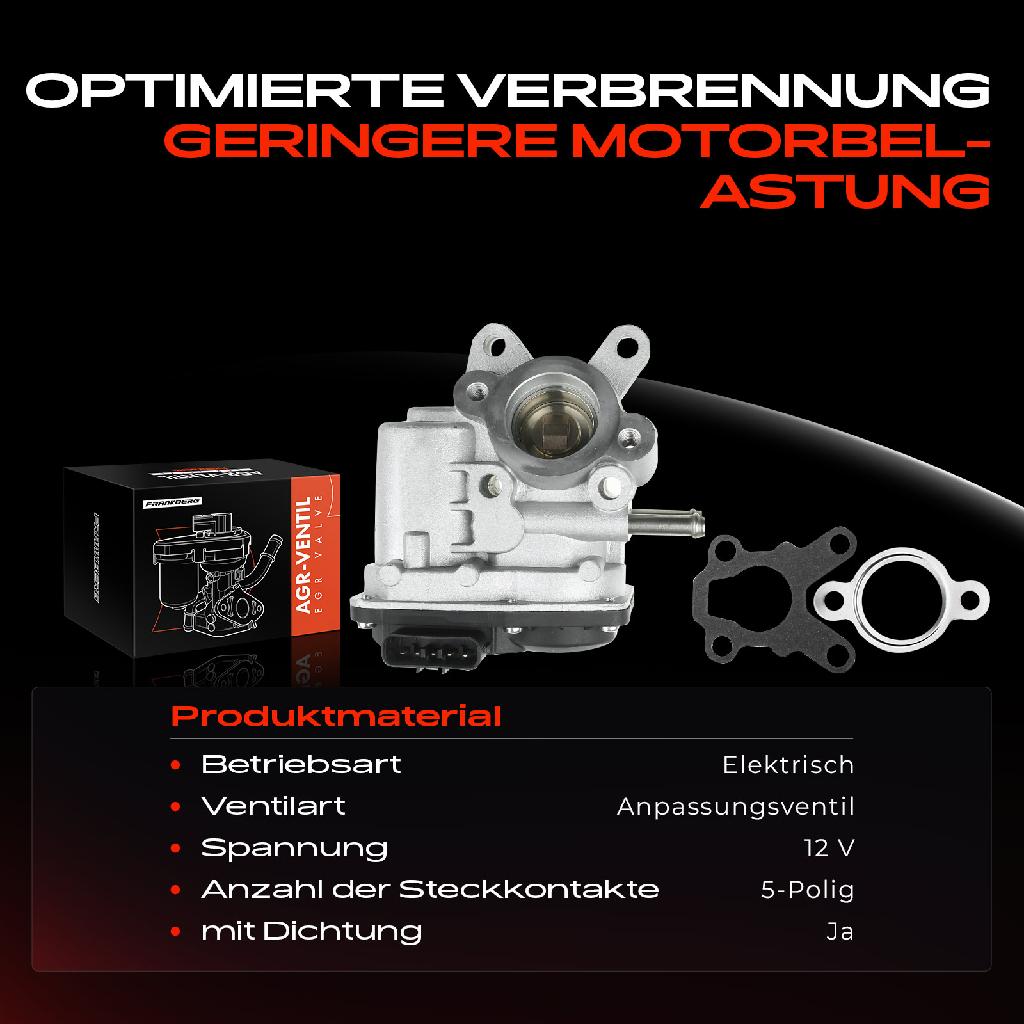 1x AGR-Ventil Abgasrückführungsventil für Nissan NP300 Navara D40 NP300 Pick-up D22 Pathfinder III R51