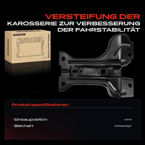 1x Schlossträger Vorne für VW Jetta 4 162 163 AV2 AV3 BU3 Bild 1x Schlossträger Vorne für VW Jetta 4 162 163 AV2 AV3 BU3