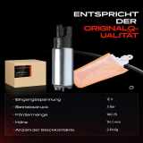 1x Kraftstoffpumpe für Chevrolet Lacetti Nubira Kombi Stufenheck Ford Scorpio I Turnier Honda Accord IV