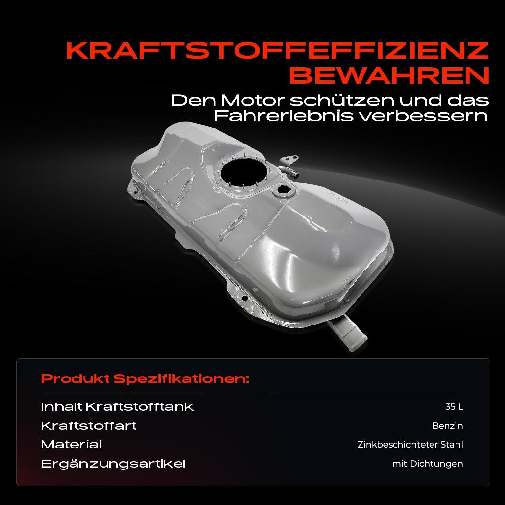 1x Kraftstofftank Kraftstoffbehälter für Fiat Cinquecento 170 0.9L