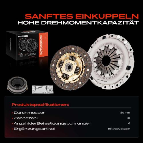 1x Kupplungssatz für Hyundai Getz TB 1.1L 2002-2009 Bild 1x Kupplungssatz für Hyundai Getz TB 1.1L 2002-2009