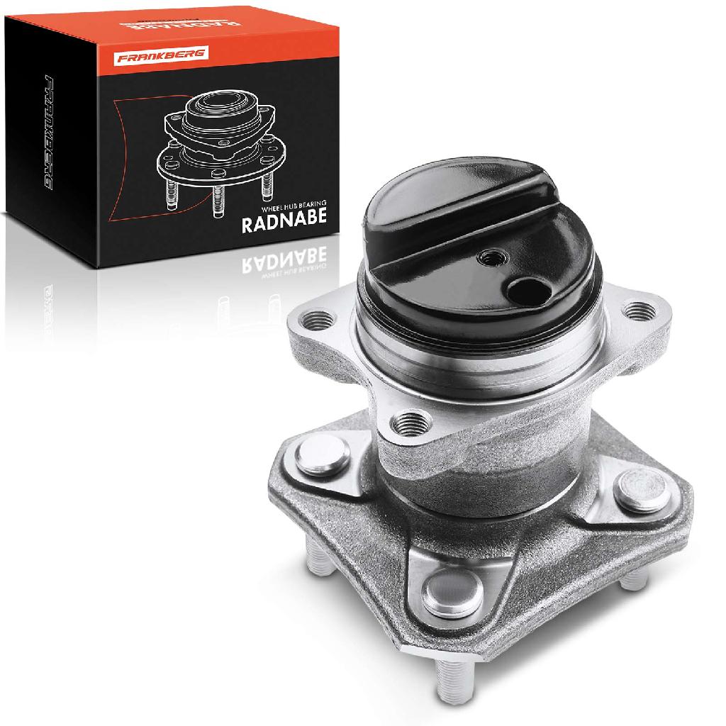Frankberg 1x Radnabe Radlagersatz Hinterachse beidseitig für Nissan Cube Tiida Schrägheck Stufenheck 2004-2014