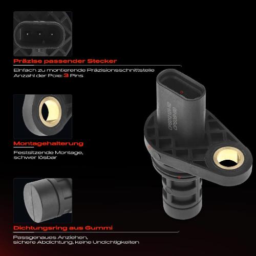 Frankberg 1x Kurbelwellensensor Impulsgeber für VW Golf Polo Passat Audi A4 A6 Seat Skoda 2.0L Bild Frankberg 1x Kurbelwellensensor Impulsgeber für VW Golf Polo Passat Audi A4 A6 Seat Skoda 2.0L