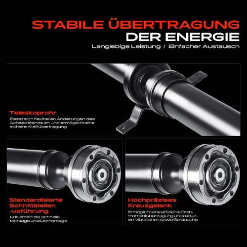 Frankberg 1x Kardanwelle Gelenkwelle Hinterachse für Audi A8 4E_ 4E2 4E8 3.0L 2.8L 4.2L 6.0L 2002-2010 Bild Frankberg 1x Kardanwelle Gelenkwelle Hinterachse für Audi A8 4E_ 4E2 4E8 3.0L 2.8L 4.2L 6.0L 2002-2010