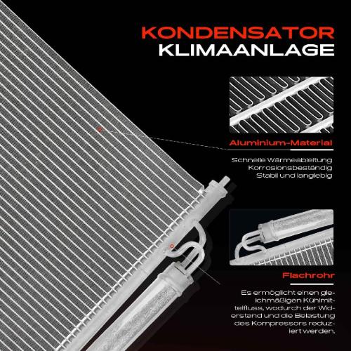 Frankberg 1x Kondensator Klimaanlage für Mazda CX-7 ER 2.2L 2.3L 2.5L 2006-2014 Bild Frankberg 1x Kondensator Klimaanlage für Mazda CX-7 ER 2.2L 2.3L 2.5L 2006-2014