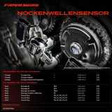 1x Nockenwellenposition Sensor für Citroën Jumper Ford Mondeo III Peugeot Boxer