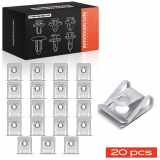 20x Befestigungsclips Unterboden für Audi A4 Avant 8K A5 8T A6 4G