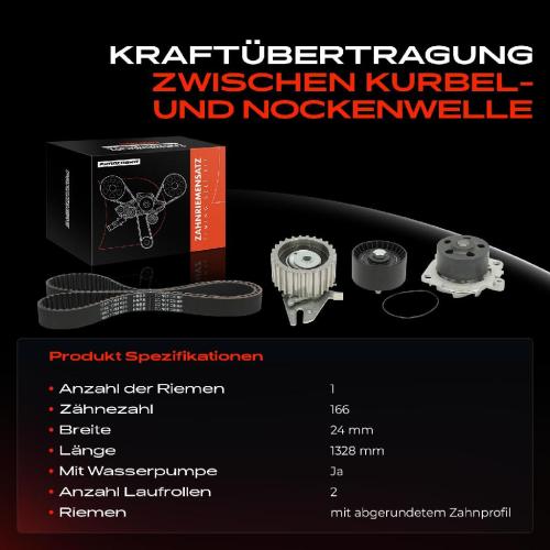 1x Zahnriemensatz Zahnriemen Wasserpumpe für Alfa Romeo 145 146 155 156 Fiat Stilo Bild 1x Zahnriemensatz Zahnriemen Wasserpumpe für Alfa Romeo 145 146 155 156 Fiat Stilo