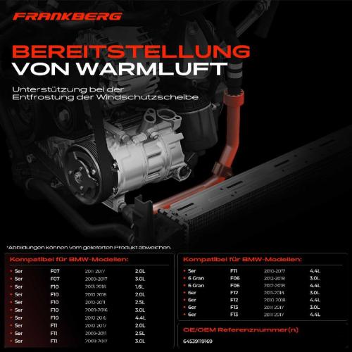 1x Heizungsschlauch Schlauch Wärmetauscher-Heizung für BMW F10 F07 F11 F06 F12 F01 Bild 1x Heizungsschlauch Schlauch Wärmetauscher-Heizung für BMW F10 F07 F11 F06 F12 F01