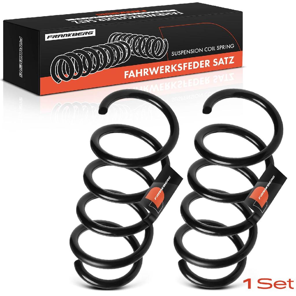 Frankberg 2x Fahrwerksfeder Vorderachse für Fiat Talento 296 Vivaro BX82 Trafic III JG FG